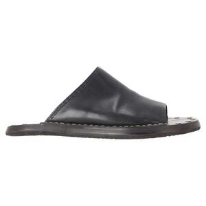 See by Chloé Studded Slide Sandals in Black Leather